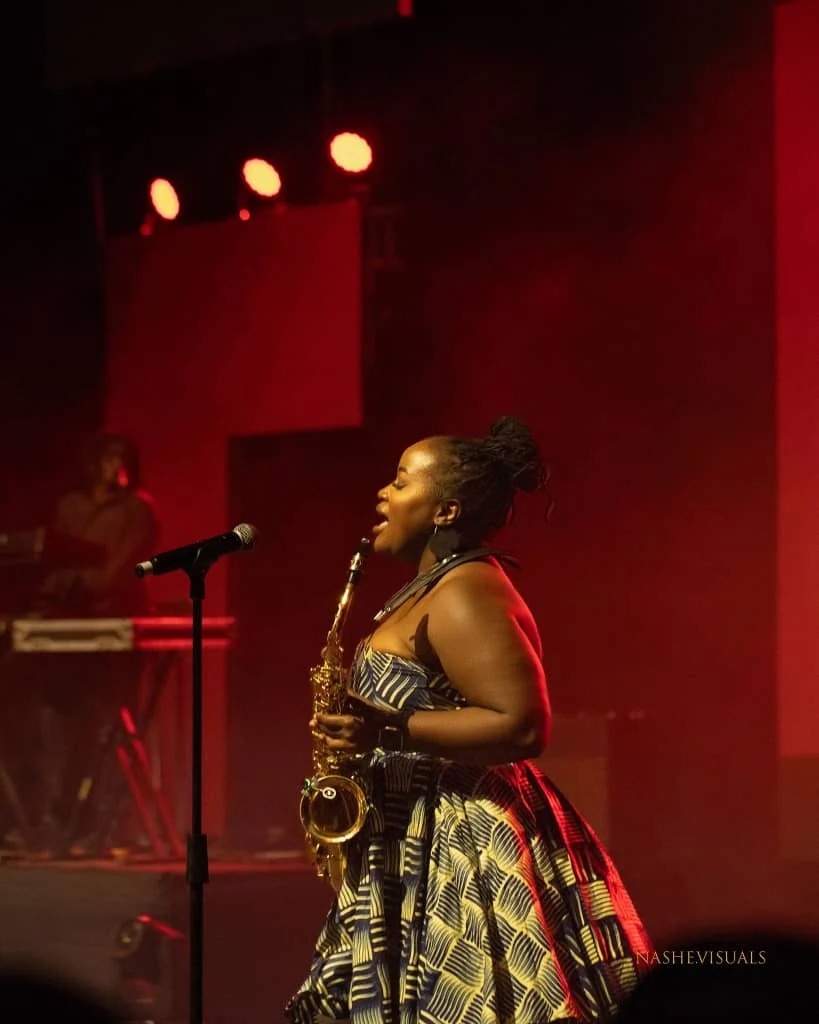 Tina Watyoka in performance