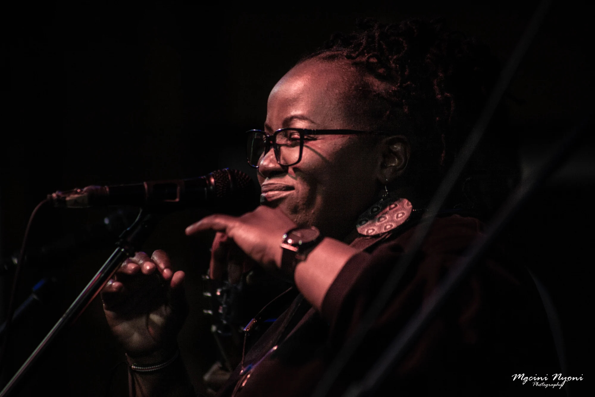 Tina Watyoka in performance