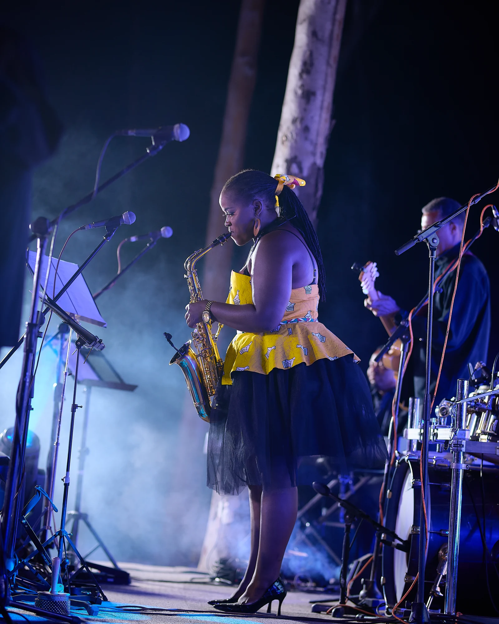 Tina Watyoka in performance